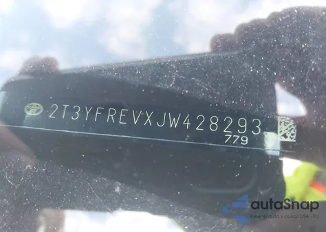 2018 Toyota Rav4 Limited из США, поврежденный, VIN 2T3YFREVXJW428293